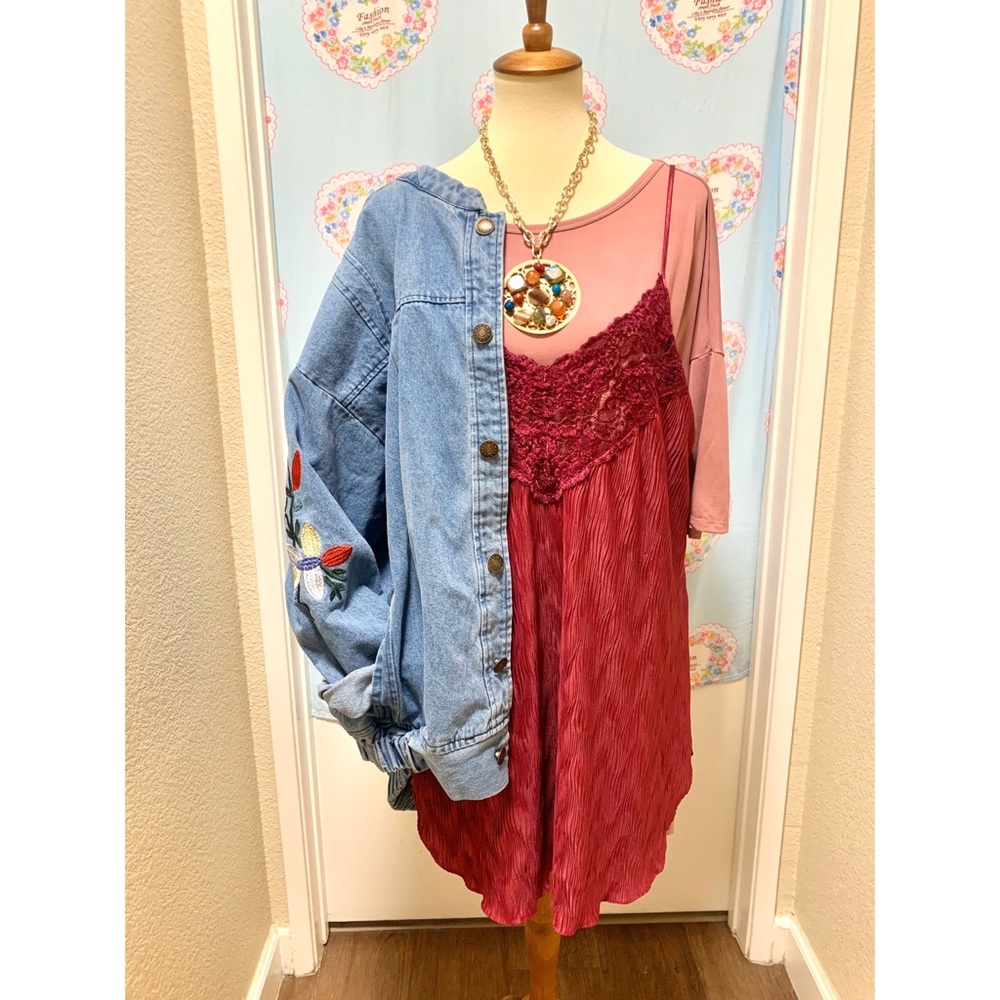 🌈 Amazing Vintage slip dress - Picture 7 of 8